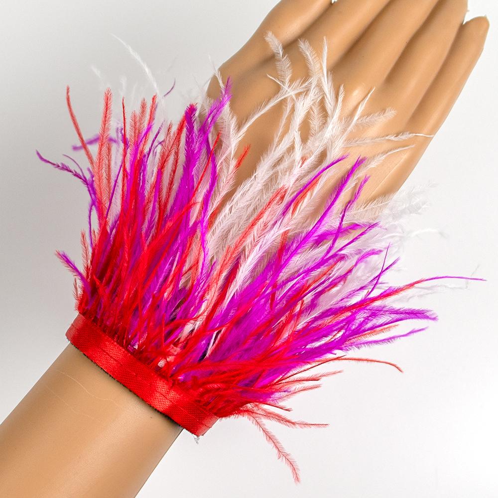 

3 цвета перьевые манжеты из страусиных перьев манжеты-браслеты на пощечину манжеты на запястье рукав манжеты-браслеты на пощечину браслет-пощечина манжеты на лодыжку аксессуары для волос 1 PCS