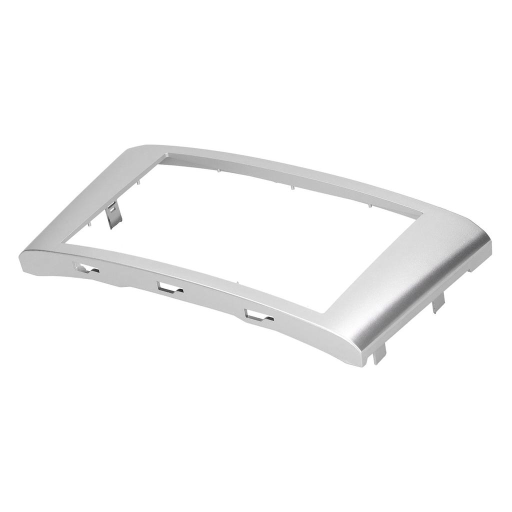 2 Din Radio Stereo Fascia Dash Audio DVD Silver Frame Surrounding Fit for Avensis 2002‑2008