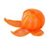 Orange Stress Toy with Steamer Design, Slow Flour Ball Toy for Adults