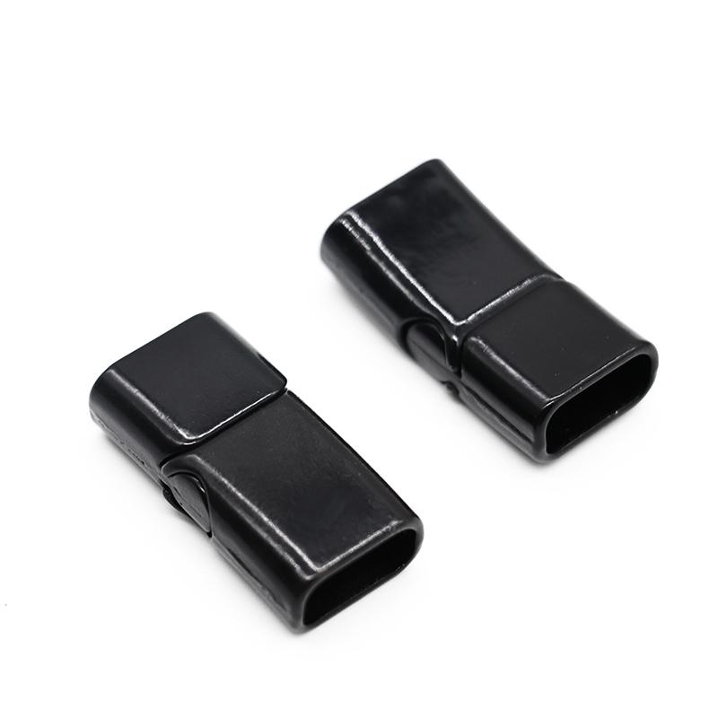 Mibrow 4ks/lot Magnetické zapínání Konektor Spona Vhodné pro DIY 8x5mm 10x5mm 12x6mm Kožené náramky Doplňky pro výrobu šperků