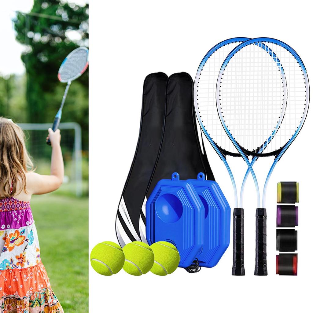 Tennis Train Rebound Ball Tennis Rebounder Set Practical Tool Solo Training Self Practice for Game Park Beginners Exercise