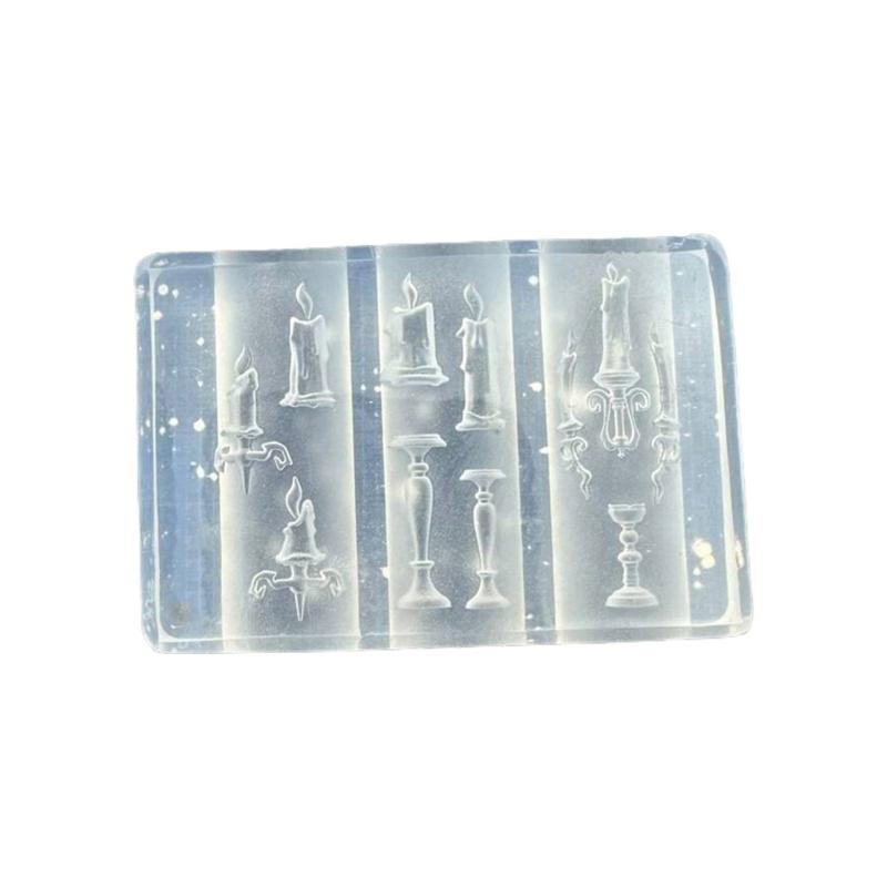 3D Floral Silicone Mold For Nail Art And Jewelry Crafting Reusable Elastic Carving Tool With Candle Vase Designs