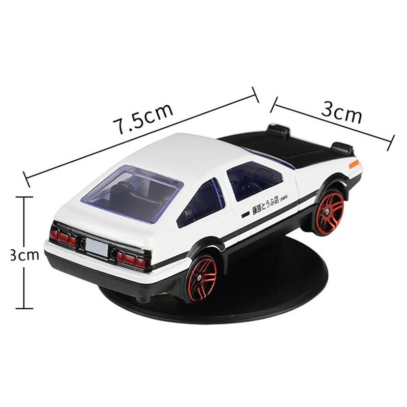 Dönen Ae86 Drift Araba Jiroskop Süslemeleri Klasik Araba Modeli Heykeli Yarış Drift Gösterge Paneli Orta Konsol Süsleme Hediyeleri