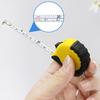 Mini Measuring Tape Steel Measuring Tape Chain Easy To Read Fractions Portable Multi-purpose Manual Measuring Tool Tape