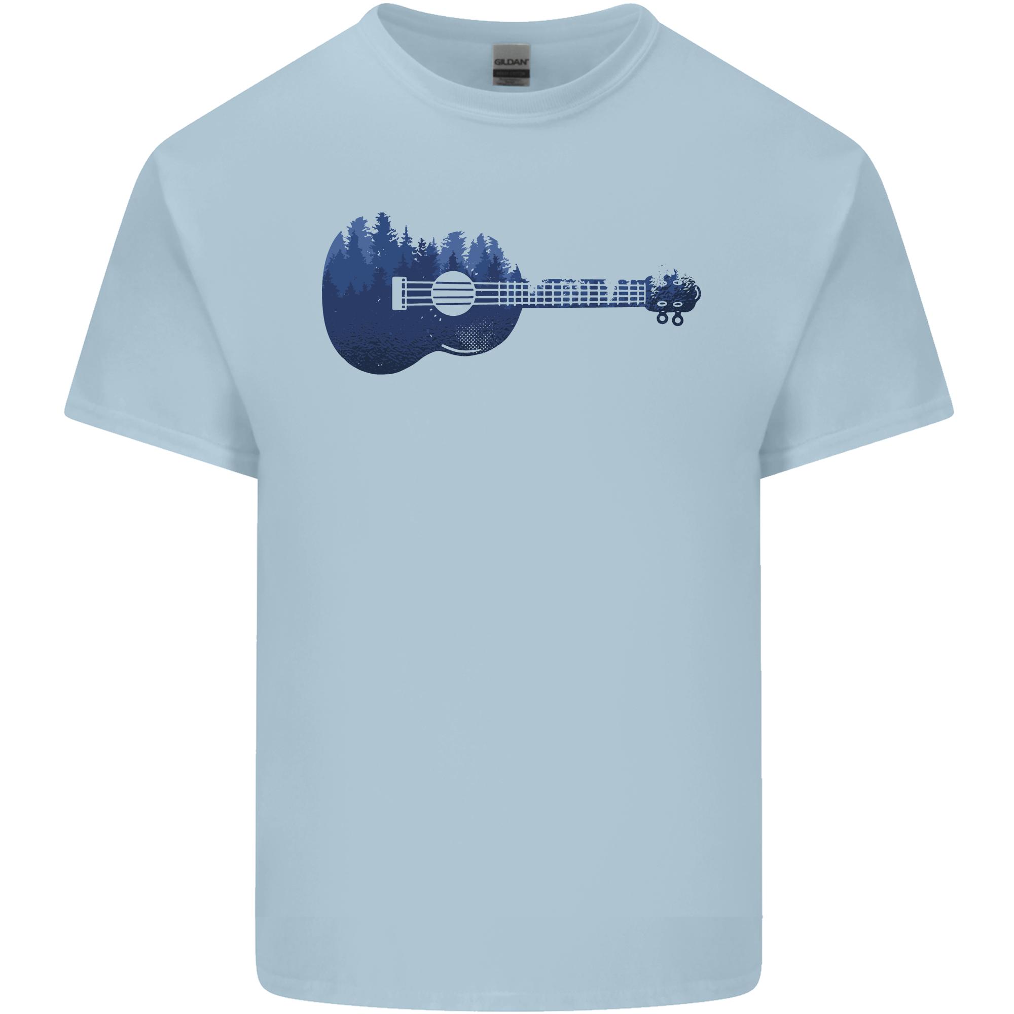 Ukulele Forest Guitar Music Guitarist Unisexs Light Cotton TShirt S