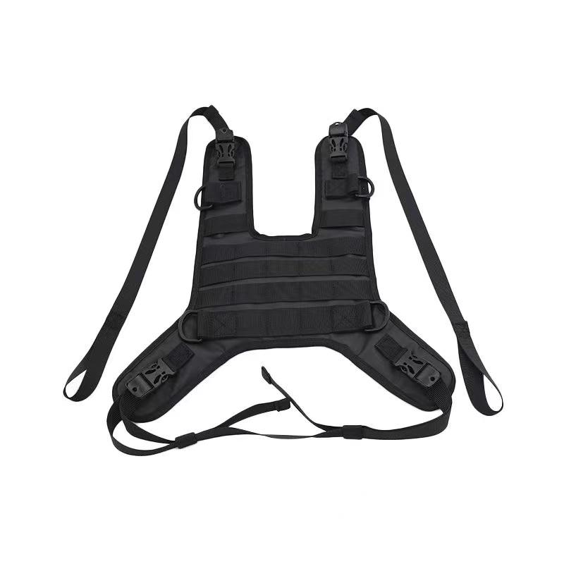 Motorcycle Fuel Tank Bag Base Vest Portable Molle Accessories Suitable for Universal Off-road Motorcycle Fuel Tank Kit