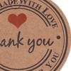 100pcs Round Shape Gift Tags With String Kraft Paper Tags Handmade Hang Label  Home Made Crafts