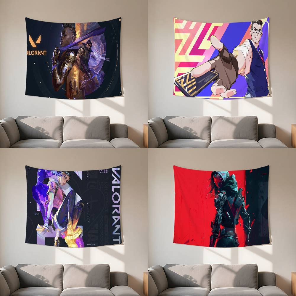 Game VValorant Tapestry Customizable Tapestries Of Various Styleswall Hangings Celebrity Photo Printingwall Hangings