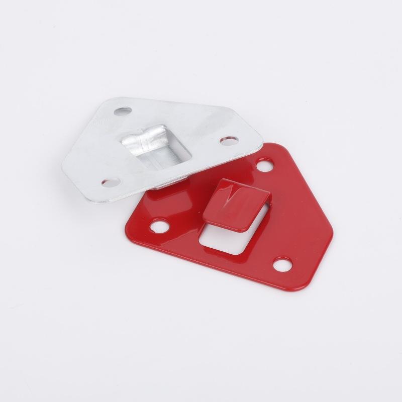 Wall Mount Fire Extinguisher Hanger Durable Metal Fixing Bracket Universal for 3-5lb Extinguishers Garage Office Use
