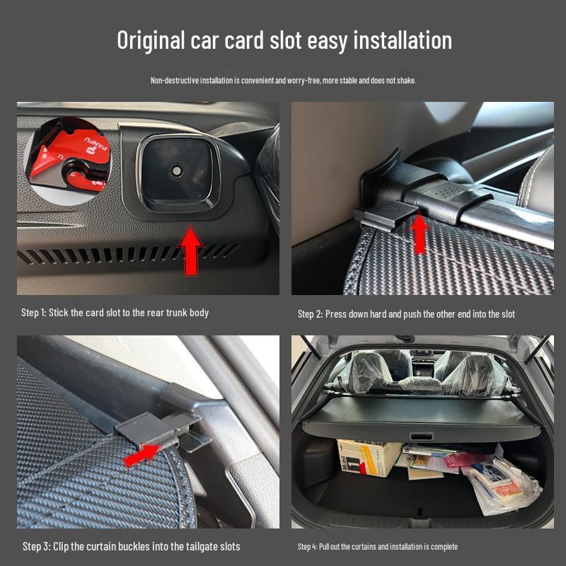 Venucia Big V Trunk Sunshade Cargo Partition Accessory
