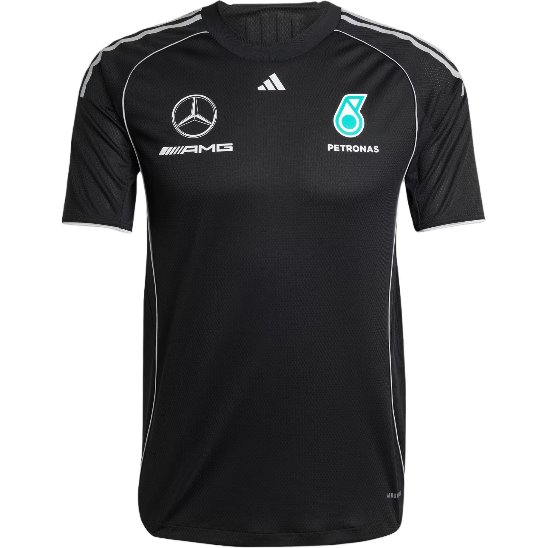 adidas Men s Mercedes AMG Petronas F1 Team Training Jersey Black JX8245 M