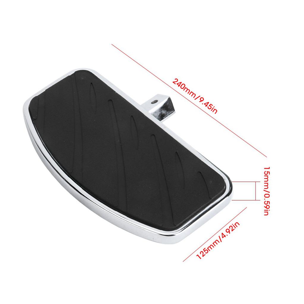 2pcs Motorcycle Foot Pegs Footrest Pedals Replacement Fit for Honda Magna