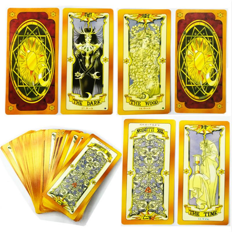 Dessin Anime Japonais Carte Jeux Carte Magique Fille Divination Tarot Carte Acheter A Prix Bas Livraison Gratuite Avis Reels Avec Des Photos Joom