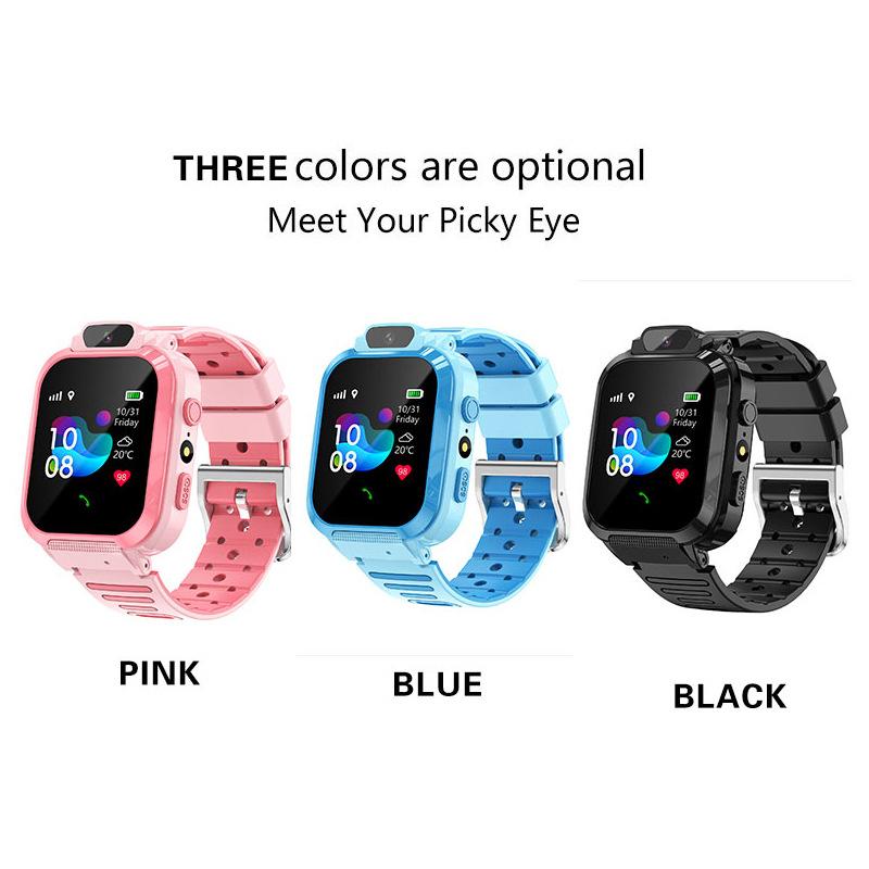 New Children's Phone Watch L31 Camera Positioning Foreign Trade Multi Language 2G Children Smart Watch Puzzle Toy Birthday Gift