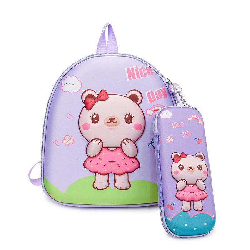 

Cute Pvc Preschool Backpack For Kids Age 3 To 5 Years With Breathable And Lightweight Design 27830cm