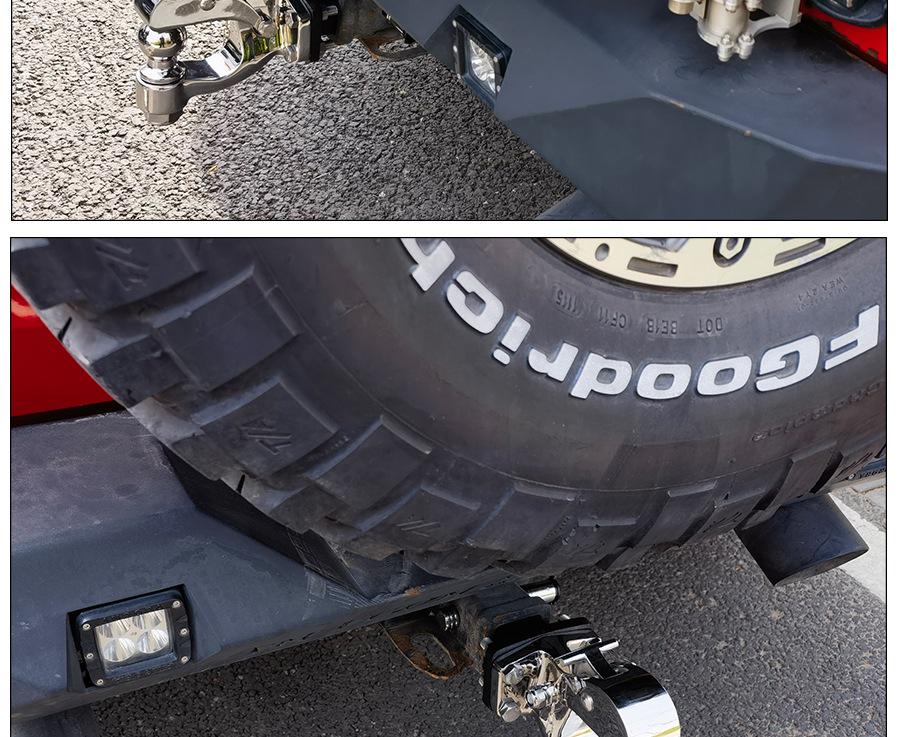 Reinforced Tow Bar Upgrade for JEEP Wrangler Rubicon Sahara