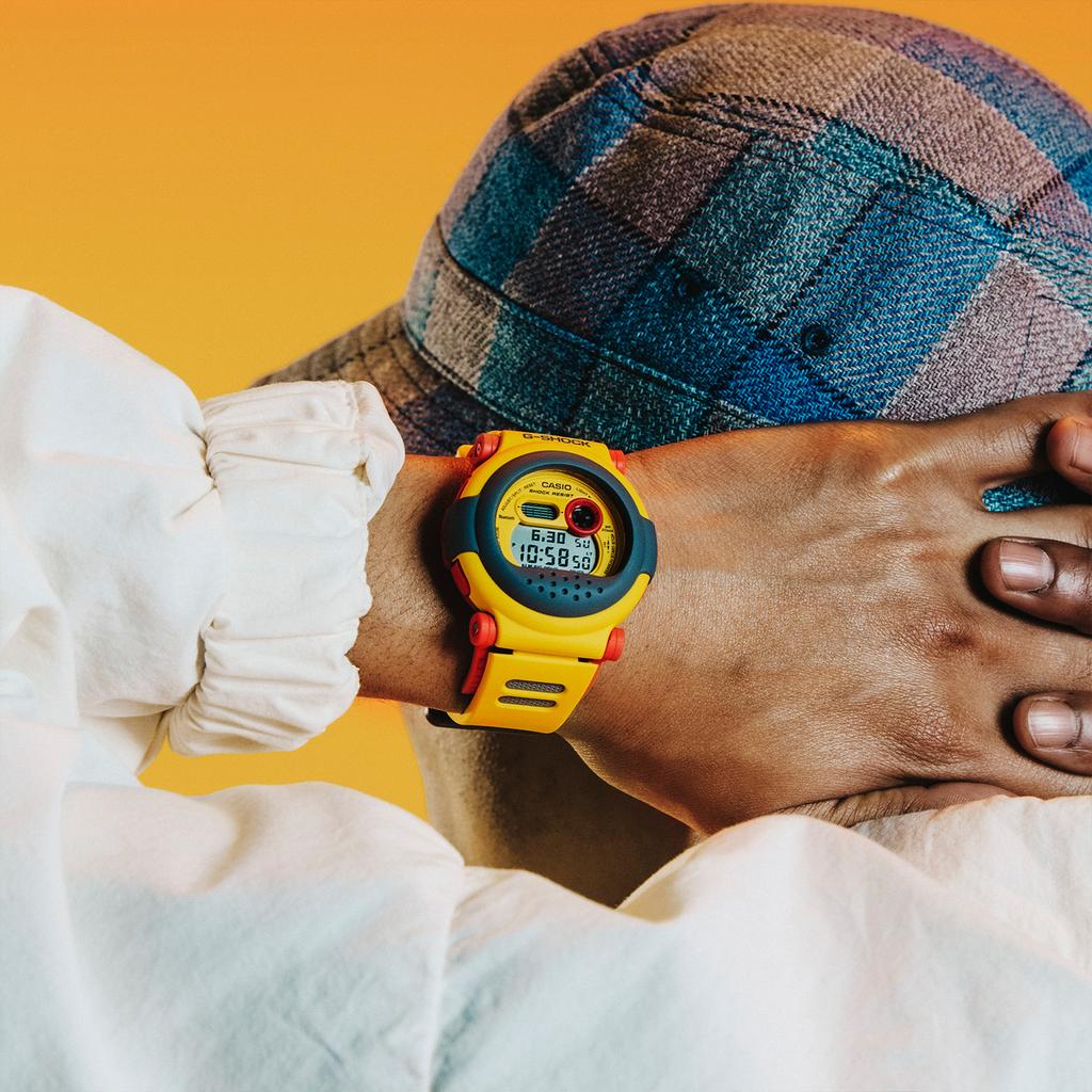Casio Men G-SHOCK Yellow Watch G-B001