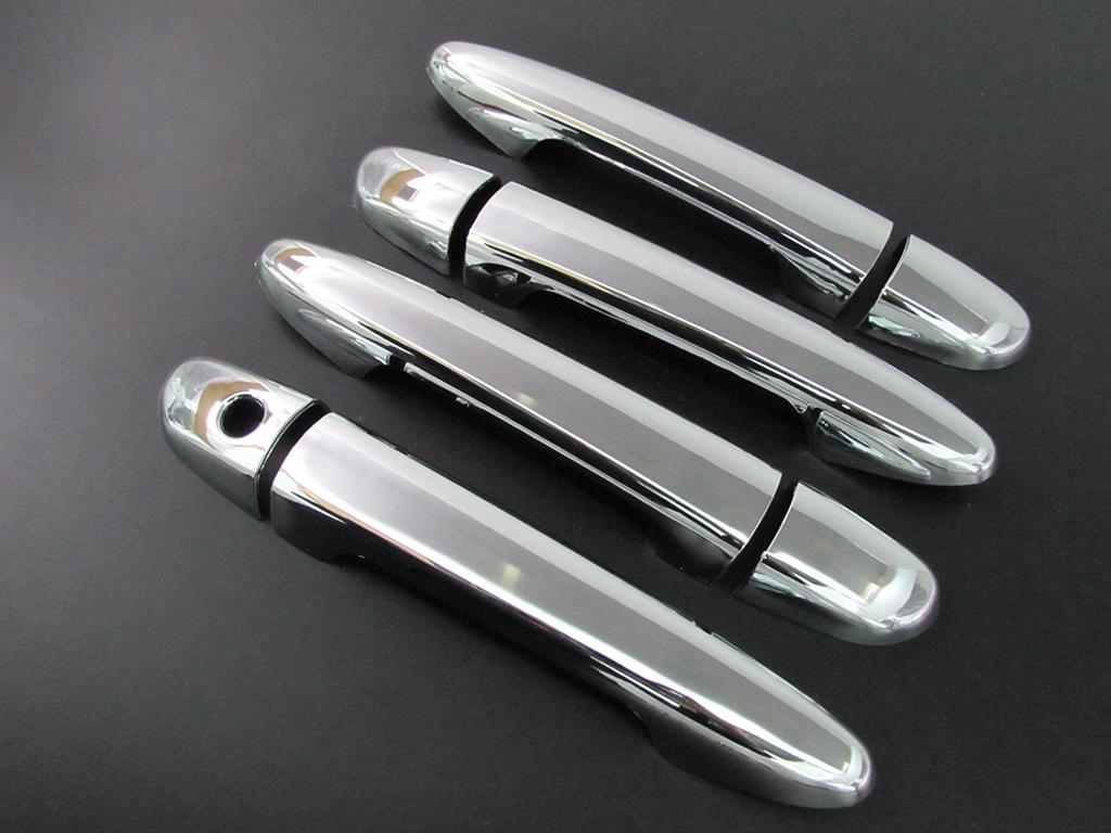 BRIGHTZ Chromowane nakładki na klamki do drzwi dla Mazda Atenza Sport Wagon GH Pełne pokrycie (GH5AW, GH5FW, GHEFW) [DHC-NOBU-051] (Kod produktu 23277)