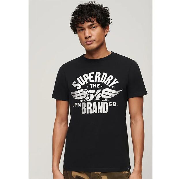 

Superdry Футболка с коротким рукавом Reworked Classics Graphic S