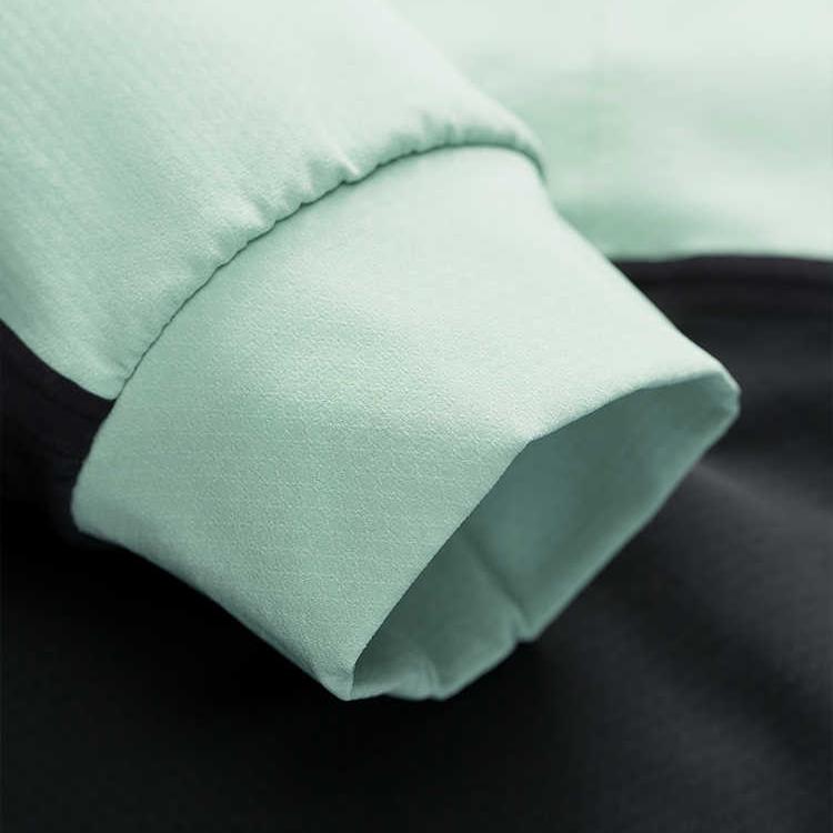 SALOMON SS25 Cifer HZ Top Unisex Simple Comfortable Fashion Versatile Solid Color Sweatshirt Unisex Tops Ocean-Blue Deep-Black C26906