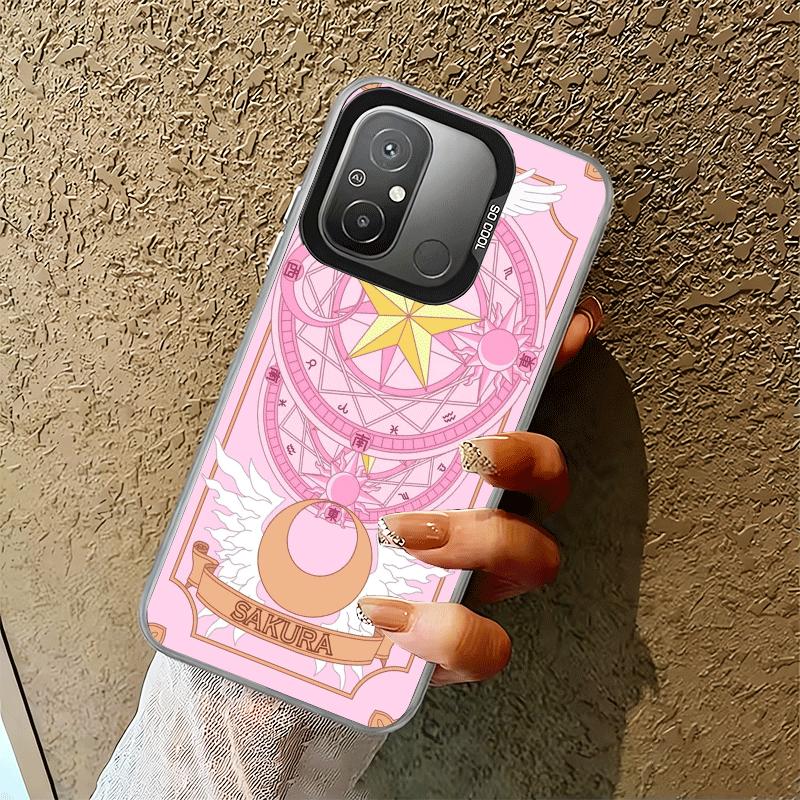 Cardcaptor Sakura Cute Girl Soft Phone Case for Xiaomi Redmi 15C 15 14C 13C 12C Poco X5 X6 X7 Pro X3 F8 F7 Ultra M8 13 12 Cover