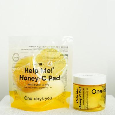 One-day`s You Help Me Honey Glow-C Pad Planungsset 120 Blatt (Hauptprodukt + Nachfüllung)