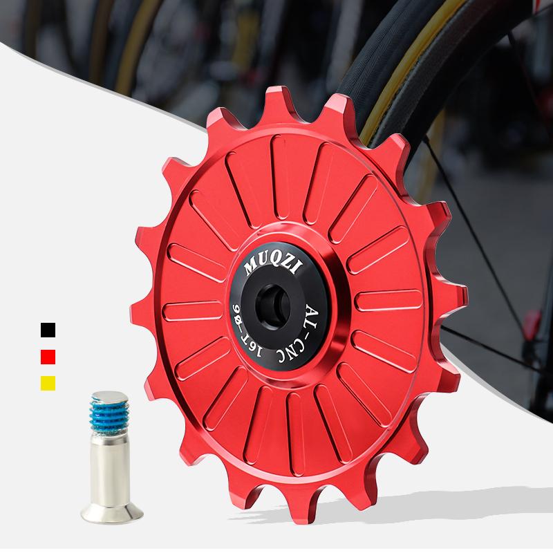 MUQZI 11/12/13/14/15/16/17T Rear Derailleur Jockey Wheel Ceramic Bearing Pulley Guide Wheel For 7/8/9/10/11 Speed