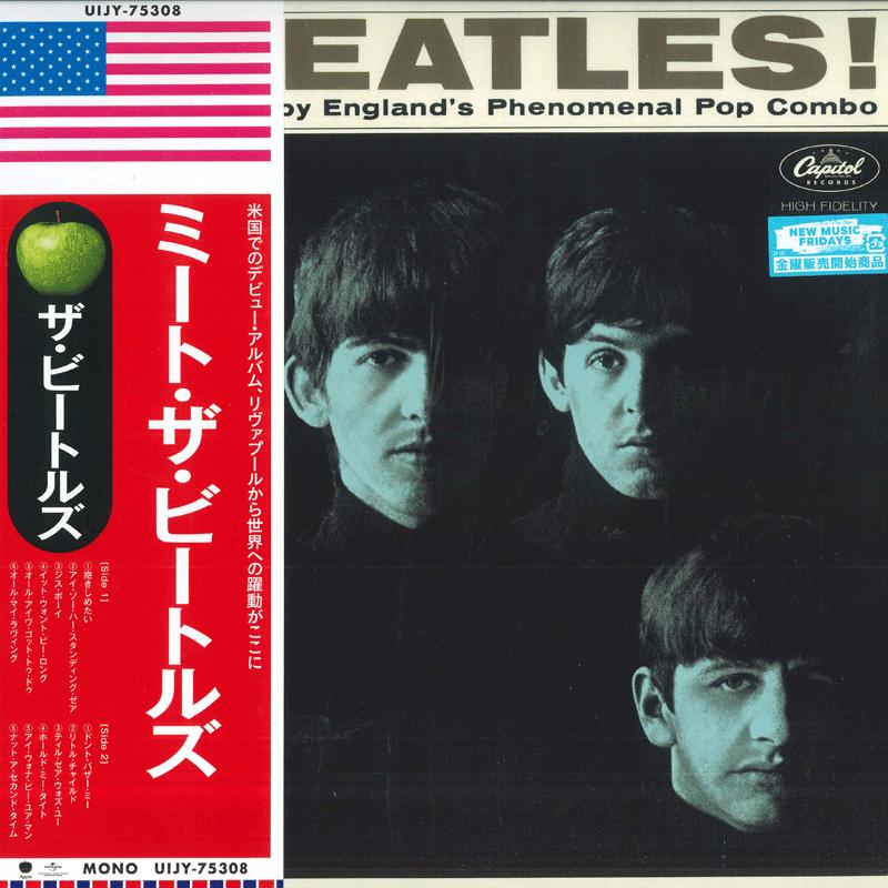 Виниловая пластинка BEATLES  Meet The Beatles Ограниченное издание UIJY75308 APPLE 2024 Япония Obi Рок