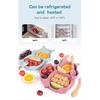 8pcs Baby Feeding Set Children Silicone Non Slip Bpa Free Tableware Set