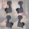 4pcs 4 String Guitar Tuning Pegs Zinc Alloy Strings Button Tuning Pegs Replacement Ukulele Parts Accessories
