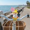 Yellow Windmill Duck Pendant Hanging Installation Baby Cart Decoration Bicycle Ornament  Kids