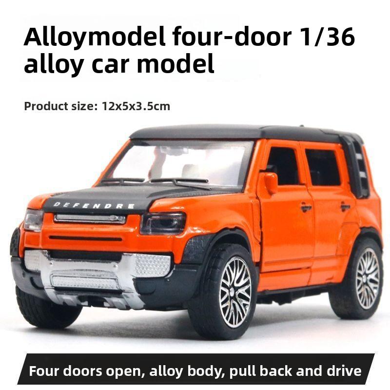 1:36 Simulation Alloy Off-road Vehicle Model Car Model Ornament Children's Toy Pull-back Car