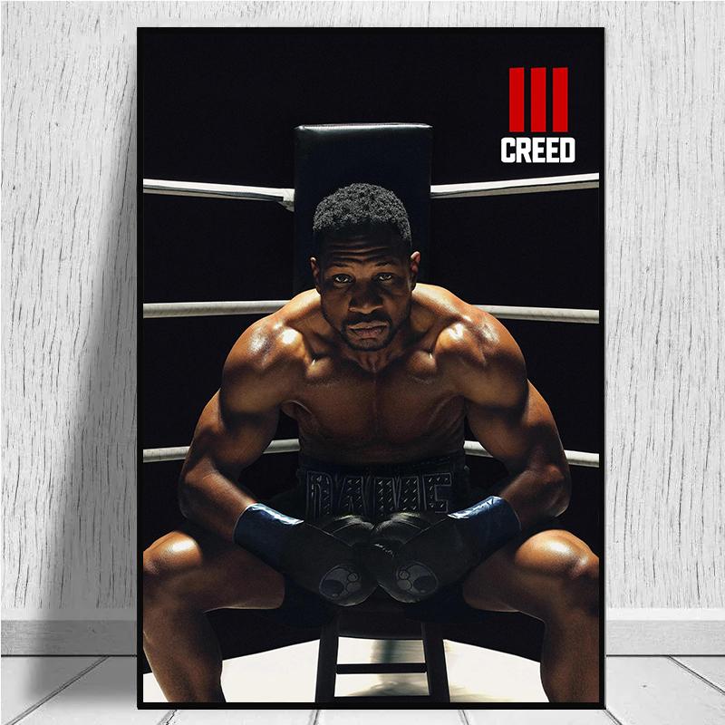 Creed 2023 Film Clasic Postere de Box Imprimeuri Pictură pe Pânză Artă de Perete Imagine Living Sală de Fitness Decor Acasă