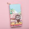 Labubu change bag long wallet cartoon cute fresh large capacity zipper card bag clutch bag