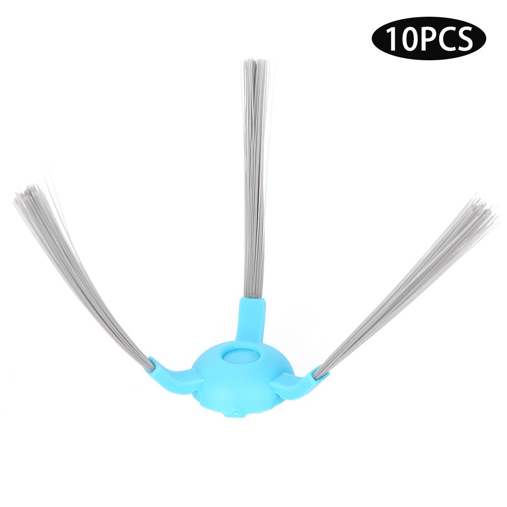 10Pcs Side Brush Fit for Conga 1290 Robot Vacuum Cleaner Home Cleaning Tool Accessories