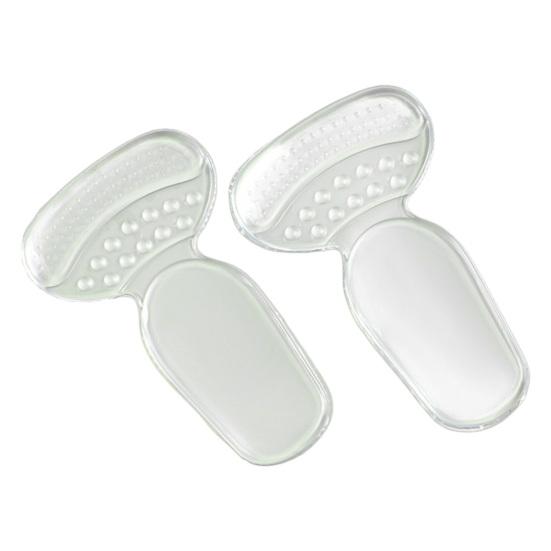 Yousheng Heel Grips Soft Silicone Cushions Heel Pads with Anti-Slip Texture Invisible Heel Pads Foot Wear for High-heeled