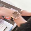 Vintage-style Luxury Leather Watch: a Stylish, High-quality Quartz Timepiece Perfect for the Workplace—the Ideal Gift for Women