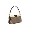 COACH Grace Coated Canvas Leather Shoulder Bag , Portable Crossbody Bag Mini Women's Khaki Brown White (Unisex) Handbags CC033 IMOTV