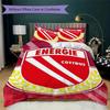 Energie Cottbus Set Lenzuola con Fantasia Copripiumino Federa Decorazione per la Casa Regalo di Compleanno (1 * copripiumino + 2 * federe senza imbottitura)38