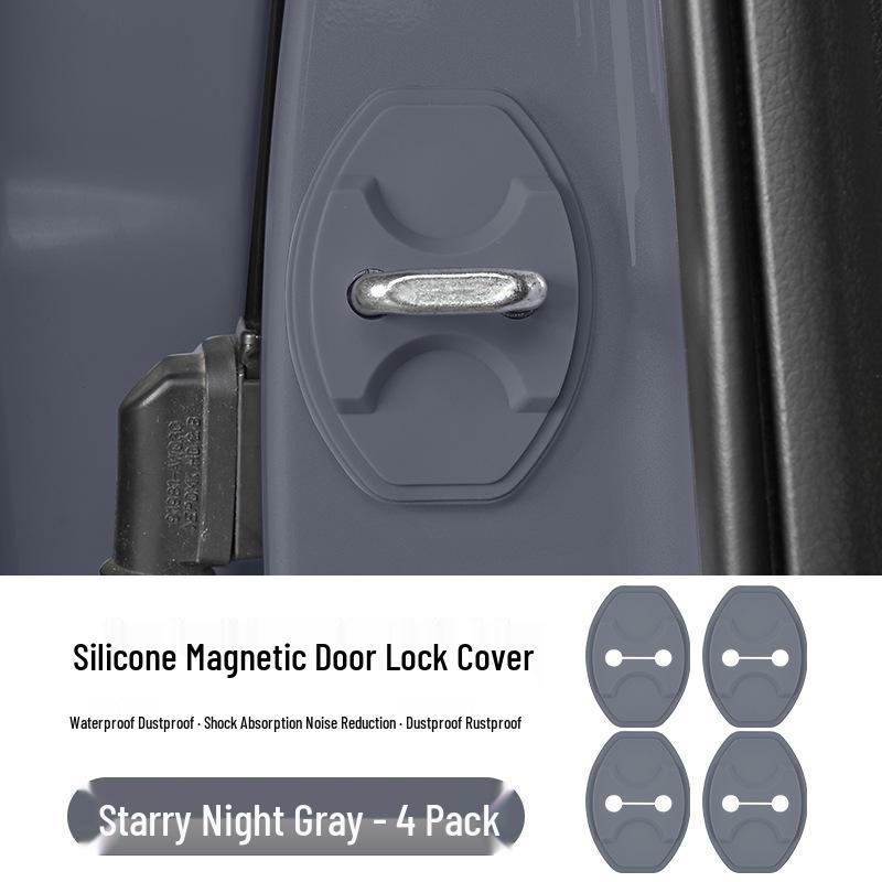 Chery iCAR23/03 Car Door Lock Buckle & Shock Absorption Silicone Cover