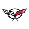 Emblème de Voiture ABS 3D Autocollant Coffre Arrière Capot Avant Badge de Remplacement Décoration Extérieure Pour Corvette C5 C6 C7 C8