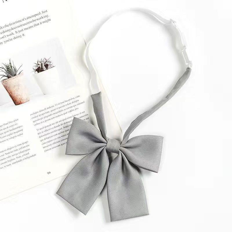 Japanese School Uniform Bow Tie For Girls Polyester Accessory With Elegant Design For Students