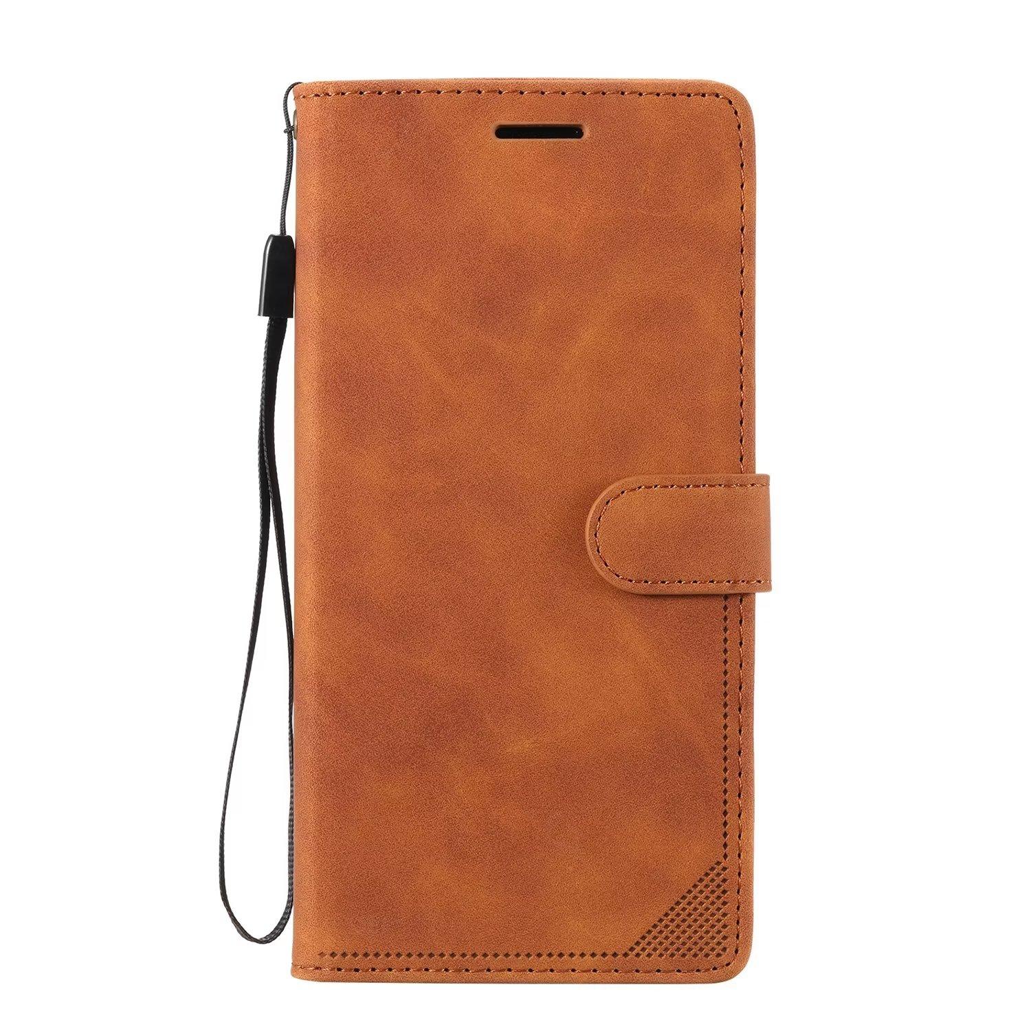 

Чехол-кошелек с откидной крышкой для Samsung S24 S23 S22 S21 FE S20 S10 A54 A34 A73 A53 A33 A52 A32 A22 A12 iPhone 15 14 13 12 Xiaomi Redmi Note 12 11 10 чехол OPPO samsung A22(4G)/M32 коричневый