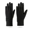 Velvet Winter Cycling Gloves Soft Suede Gloves Gift Women Mittens  Girls