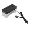 Water Cooling Flow Meter Alarm Multifunctional Aluminum Alloy and Acrylic High Temperature Low RPM Electronic Water