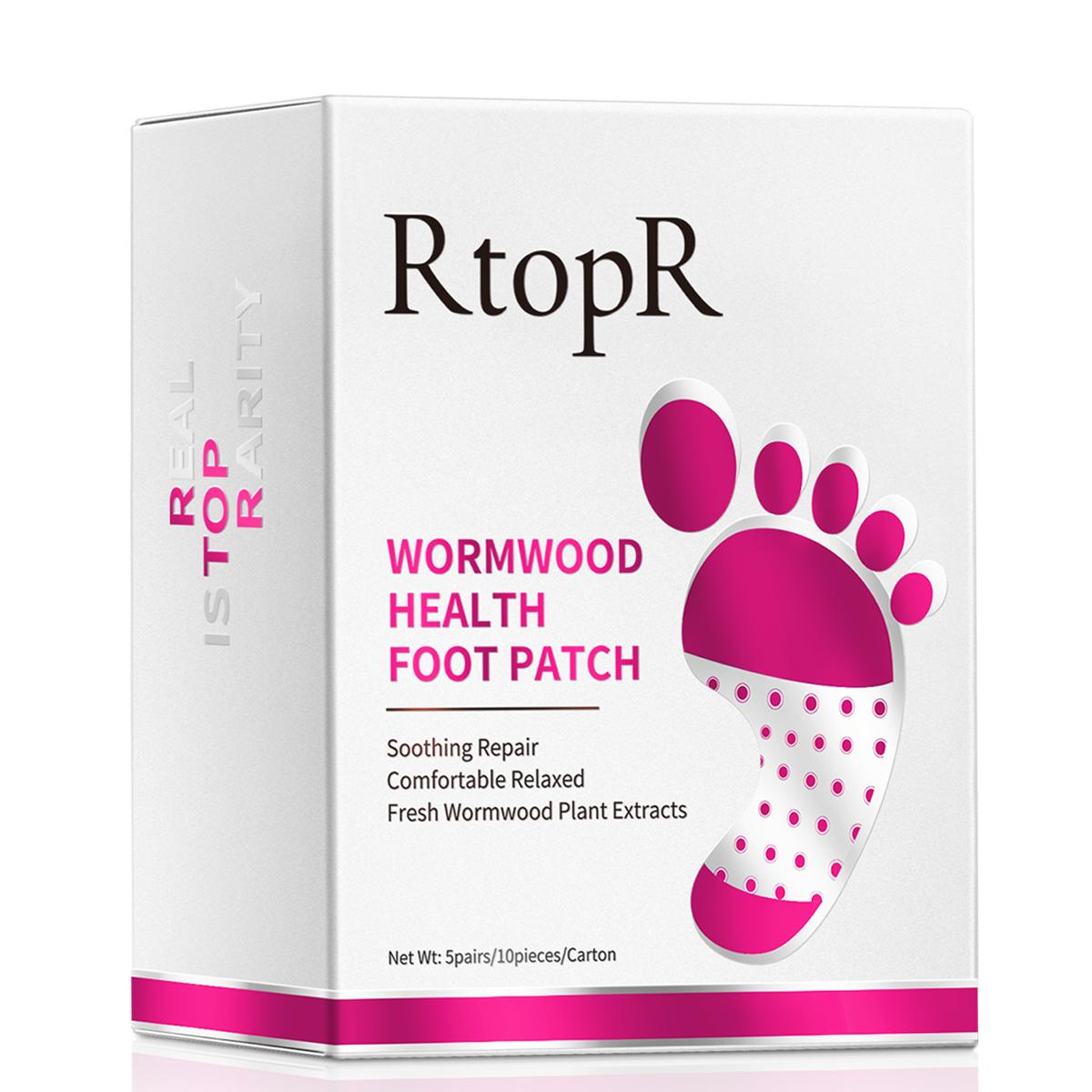 

RtopR Защищает Ногу Наклейка Растительный Экстракт Эссенция Снимает Усталость Ног Улучшает Сон 1 Коробка 1pcs