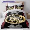 AFC Ajax Amsterdam Bedding Quilt Set Quilt Cover Pillowcase Home Decoration Birthday Gift (1 * Duvet Cover + 2 * Pillowcase, Without Core)