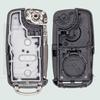 DR 4/5 Button Replacement Flip HU66 Car Key Shell Case Fob For Volkswagen VW Sharan Multivan T5 Caravelle MPV