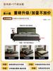 Wooden Hotel Bed European Sleeping Luxury Headboard Storage Bed Unique Aesthetic Camarotes Para Dormitorio Home Accessories