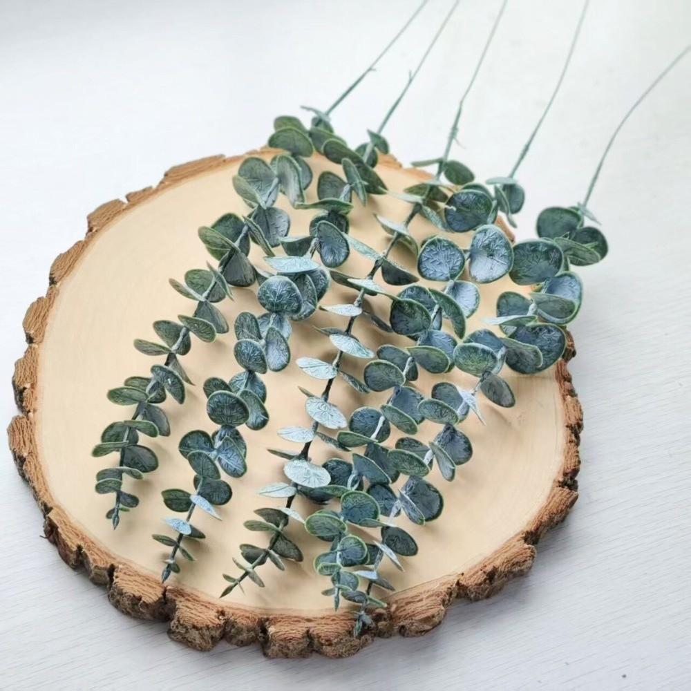 Greenery Artificial Plants Wall Hanging Green Leaf Branches New Eucalyptus Leaves  Farmhouse